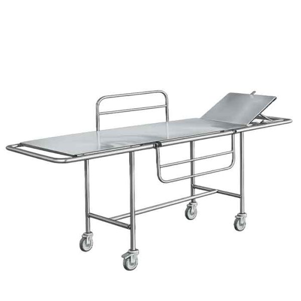 Carro Maca/Padiola | Aço Inox com Leito Removível