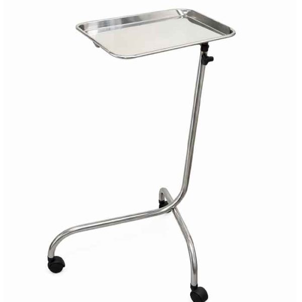 Mesa Mayo | Aço Inox com Bandeja Removível