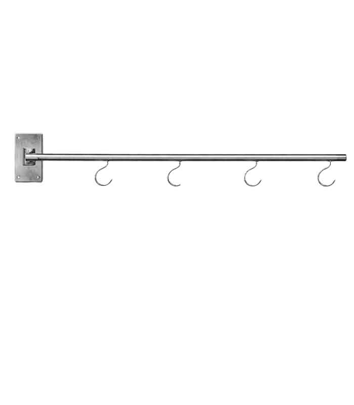 Suporte de Soro de Parede Inox - Imagem 1